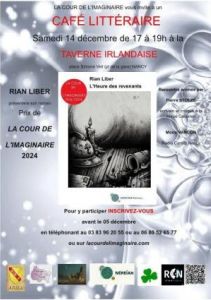 Cafe litteraire de la cour de l'imaginaire